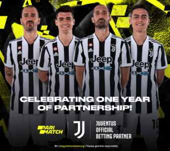 Parimatch and Juventus Continue the Partnership, Tease New Campaigns in 2022