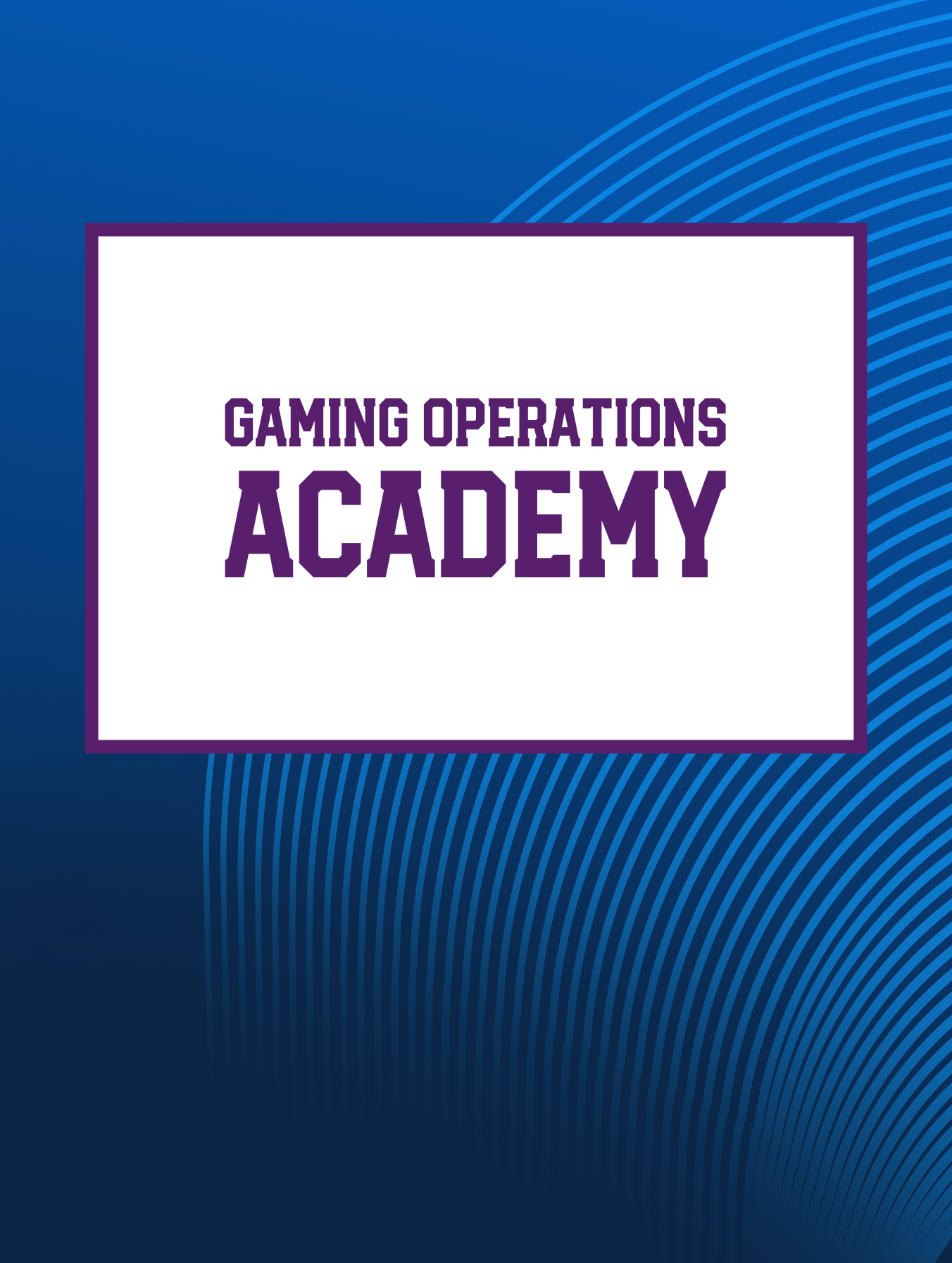 GR8 Tech x Gaming Operations Academy Workshop - slide