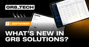 GR8 Platform Updates: September Highlights